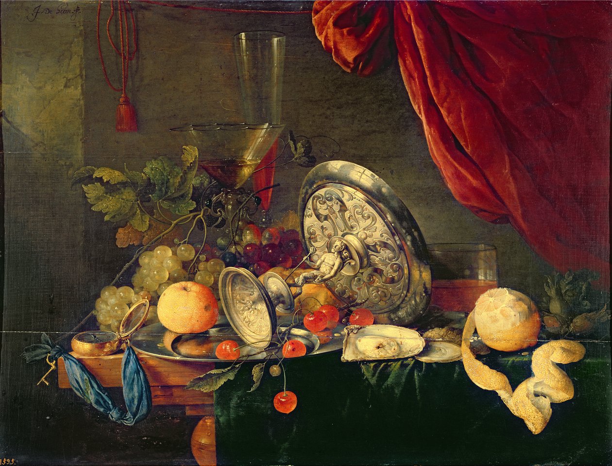 Stálý život od Jan Davidsz de Heem