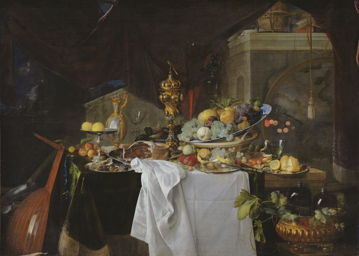 Zátiší, 1640 od Jan Davidsz de Heem