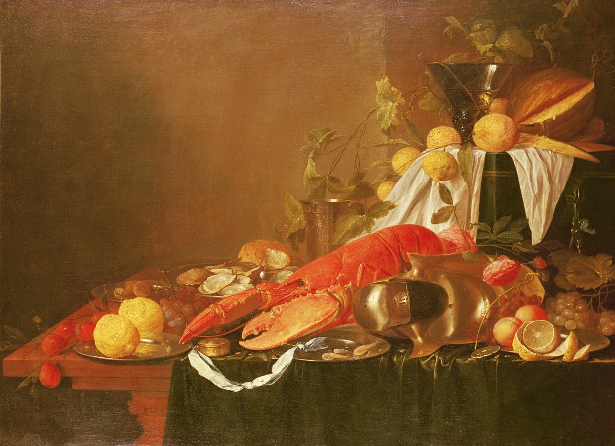 Zátiší, 17. století od Jan Davidsz de Heem