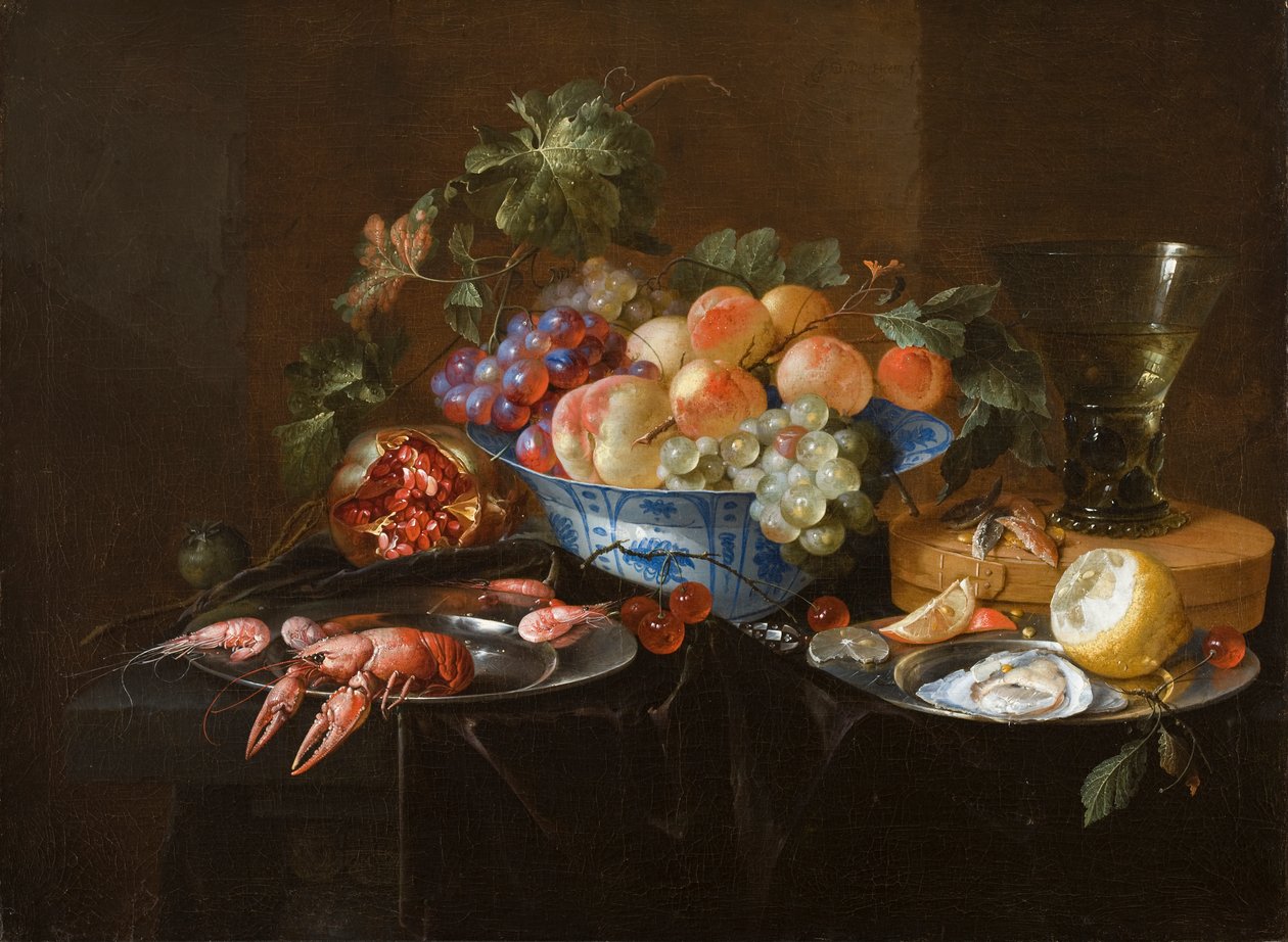 Zátiší, kolem roku 1645 od Jan Davidsz de Heem