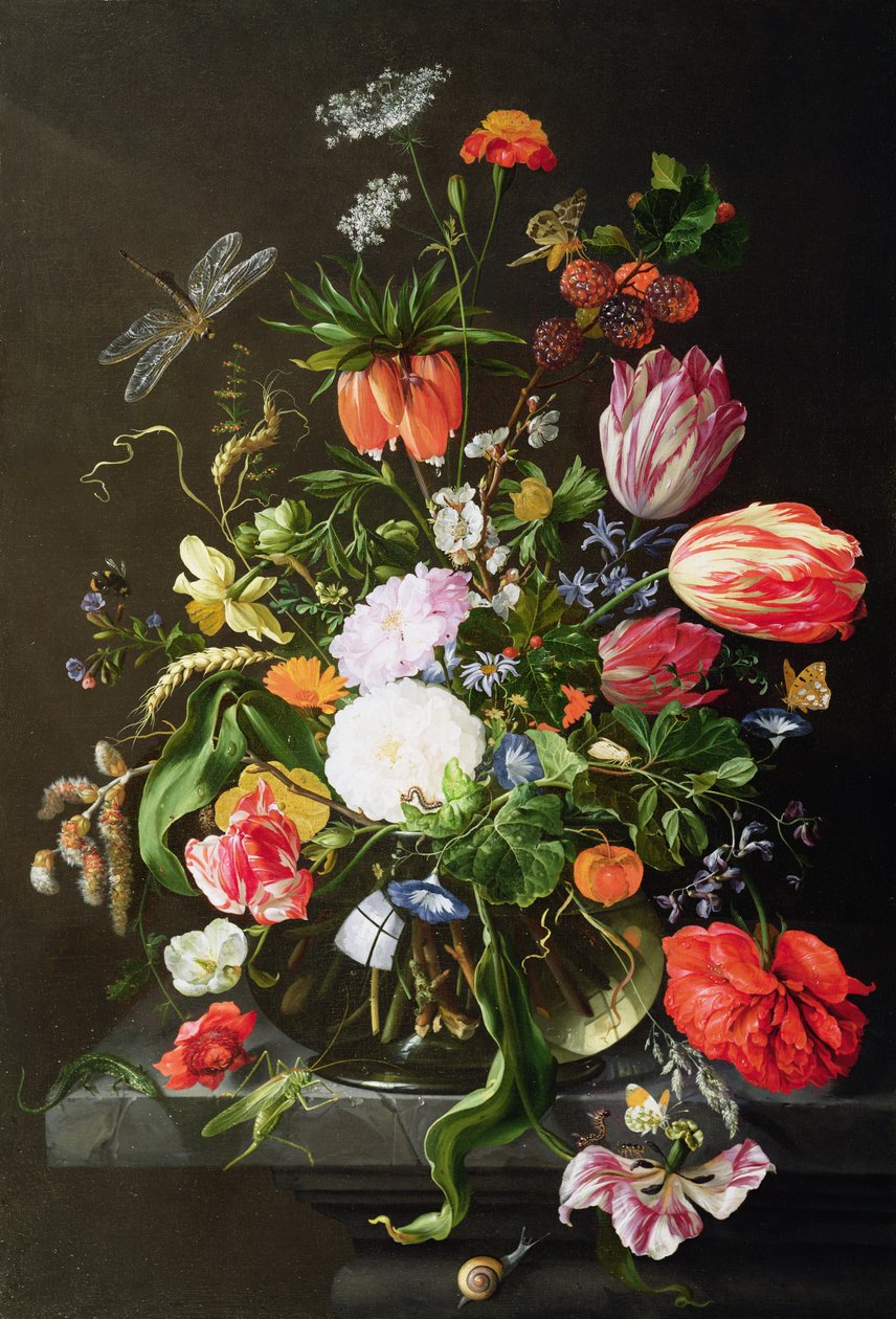 Zátiší květin od Jan Davidsz de Heem