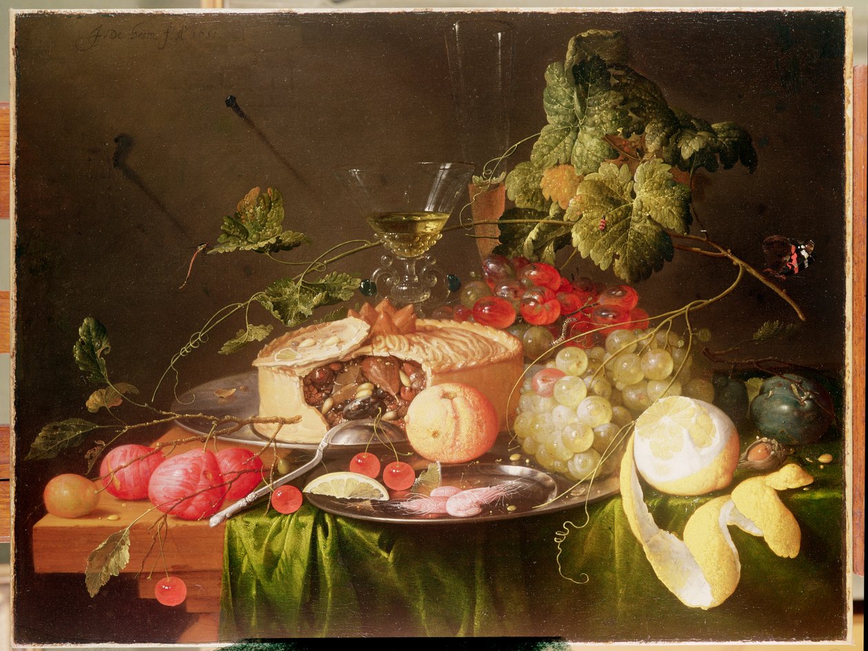 Zátiší z ovoce od Jan Davidsz de Heem