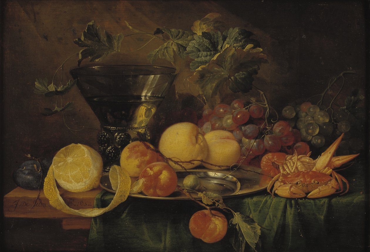Zátiší s Roemerem od Jan Davidsz de Heem