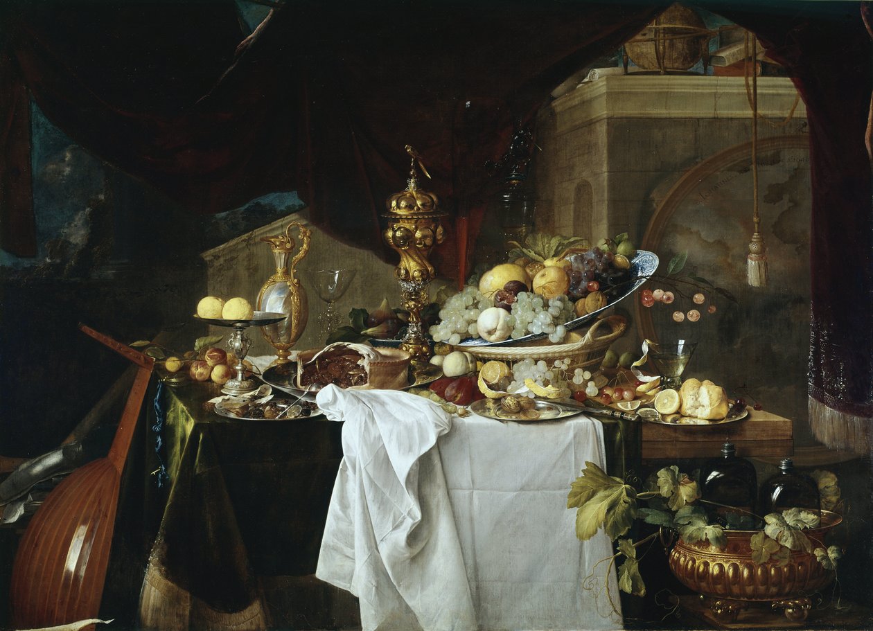 Zátiší (olej na plátně od Jan Davidsz de Heem