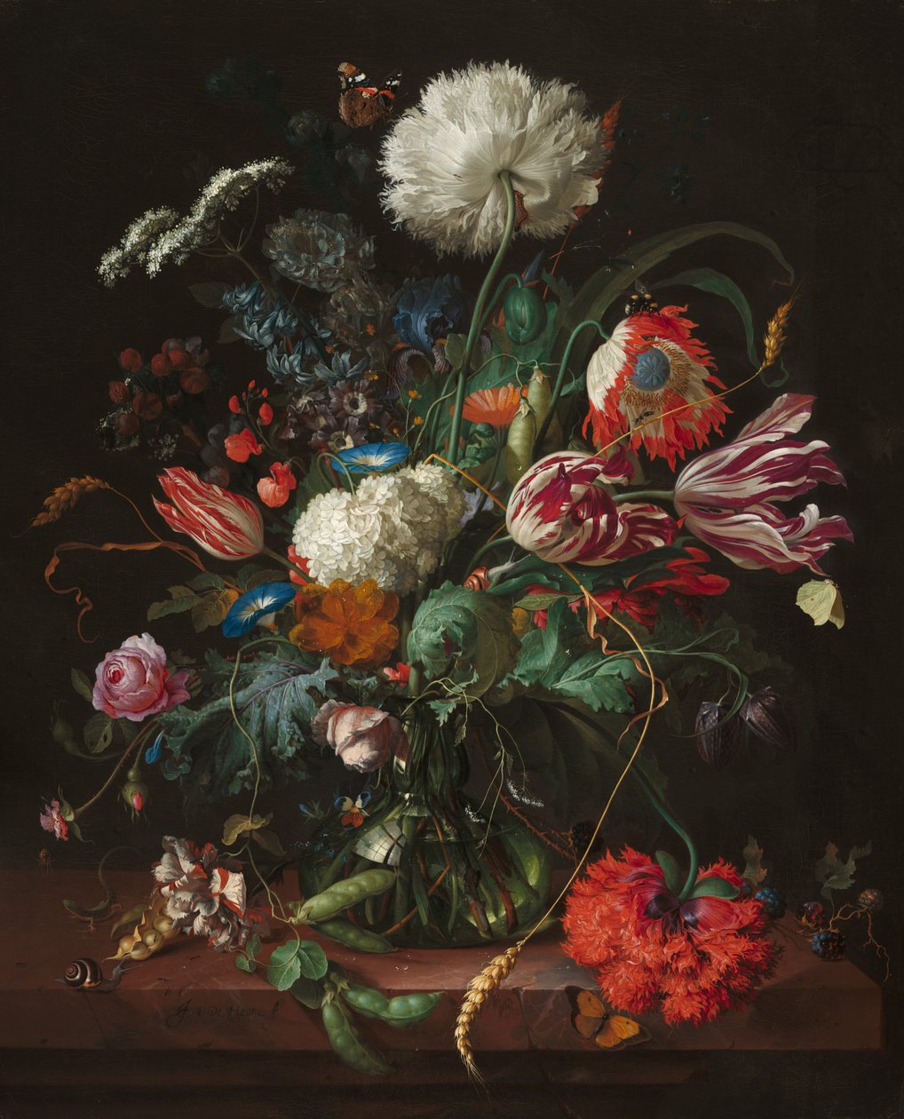 Váza s květinami, c. 1660. od Jan Davidsz de Heem