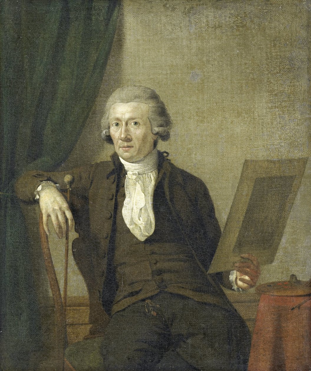 Egbert van Drielst (1745-1818), malíř od Jan Ekels (II)
