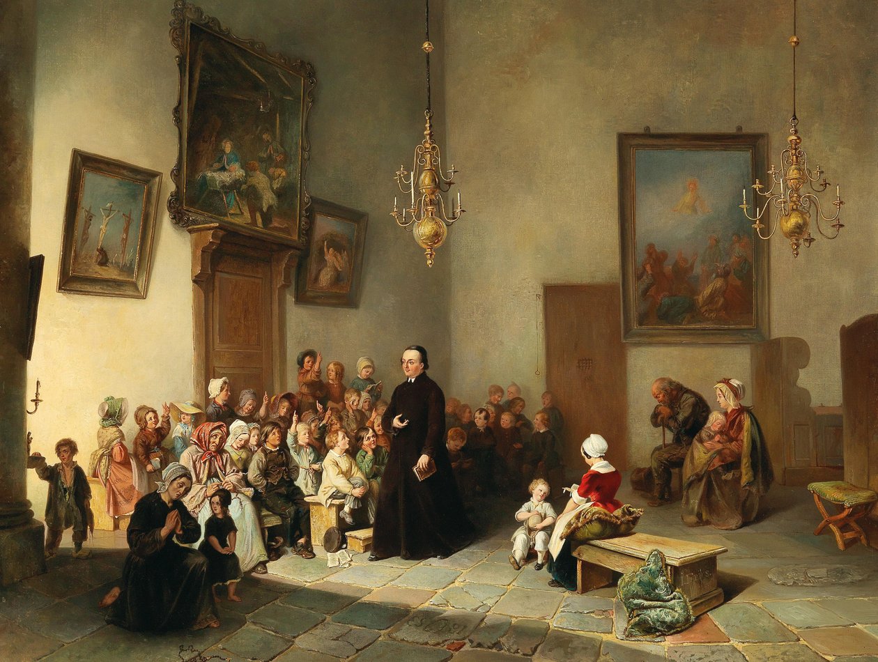Nedělní škola. od Jan Fabius
