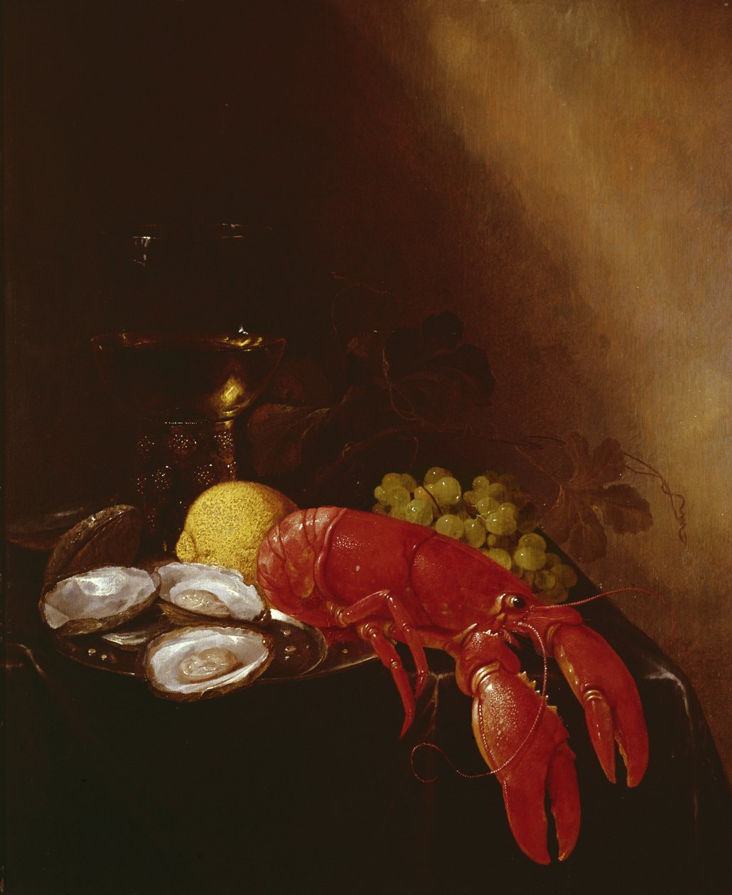Zátiší s humrem od Jan Frans van Son
