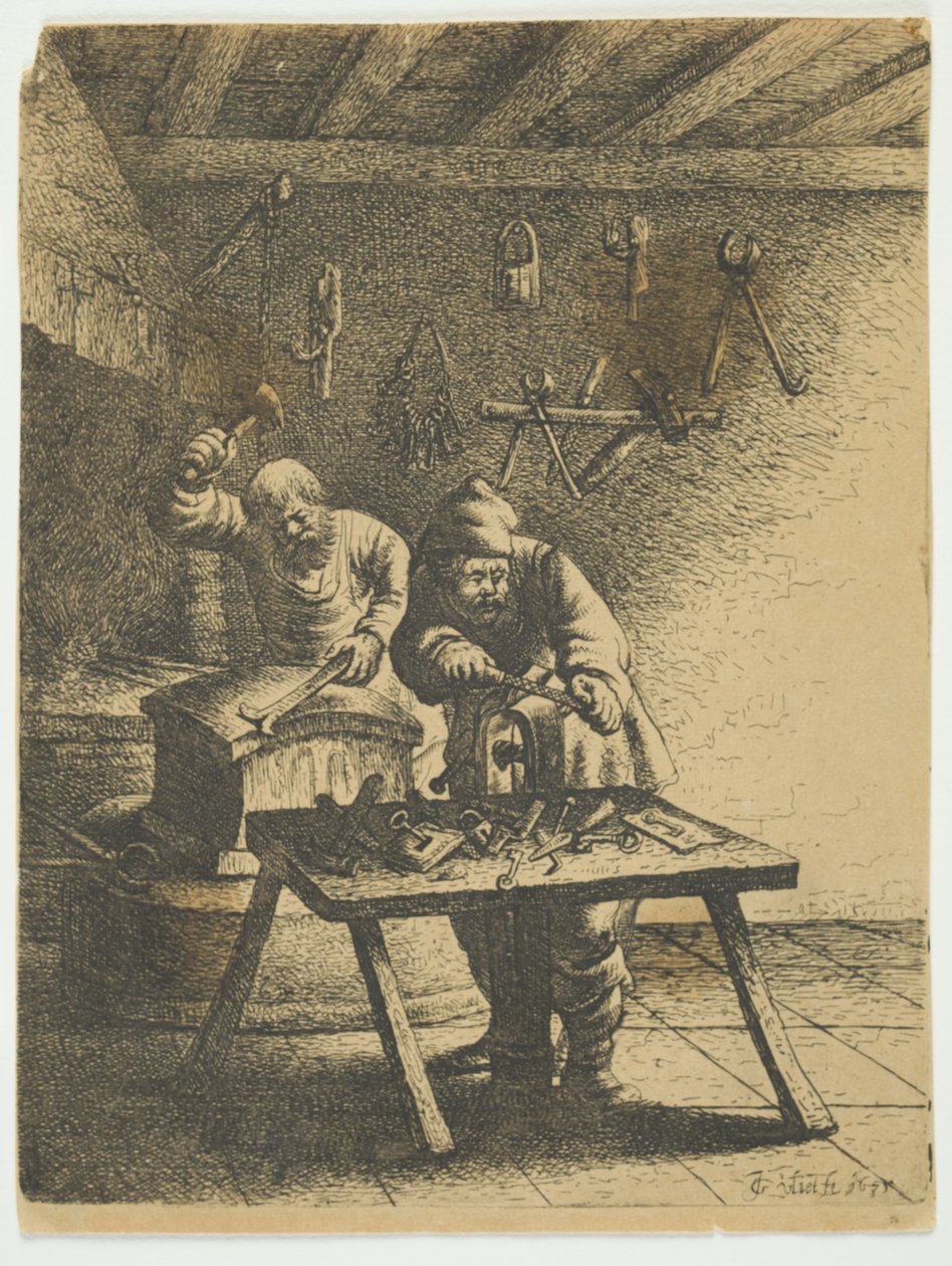 Zámečník, 1635 od Jan Georg van Vliet