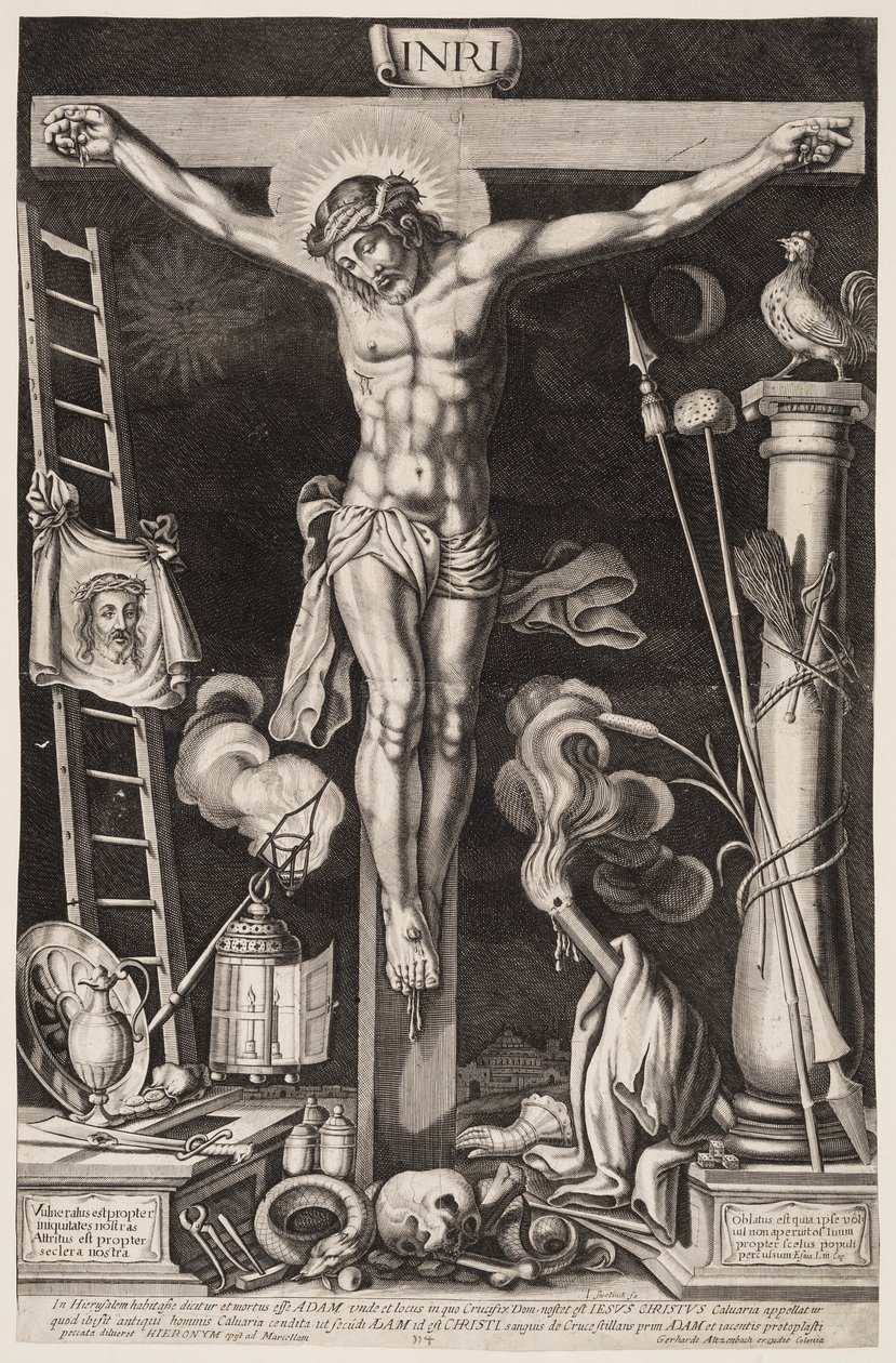 Ukřižování od Jan Gerritsz. Swelinck