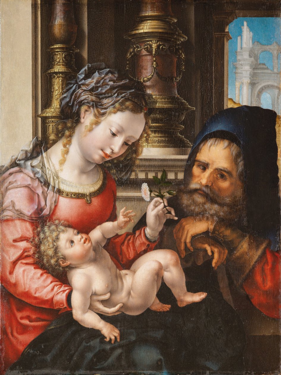 Svatá rodina od Jan Gossaert
