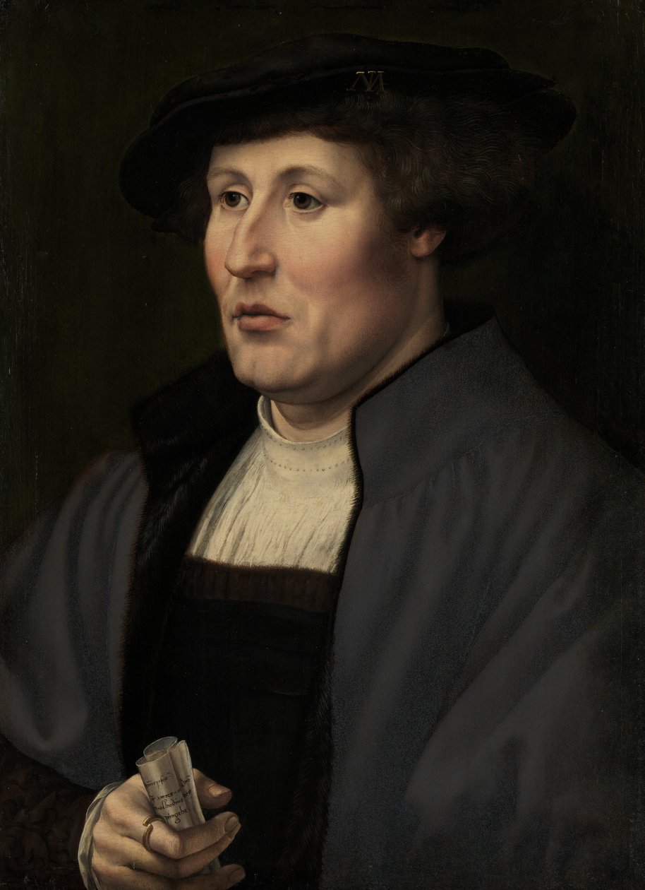 Portrét muže, ca. 1520-25. od Jan Gossaert