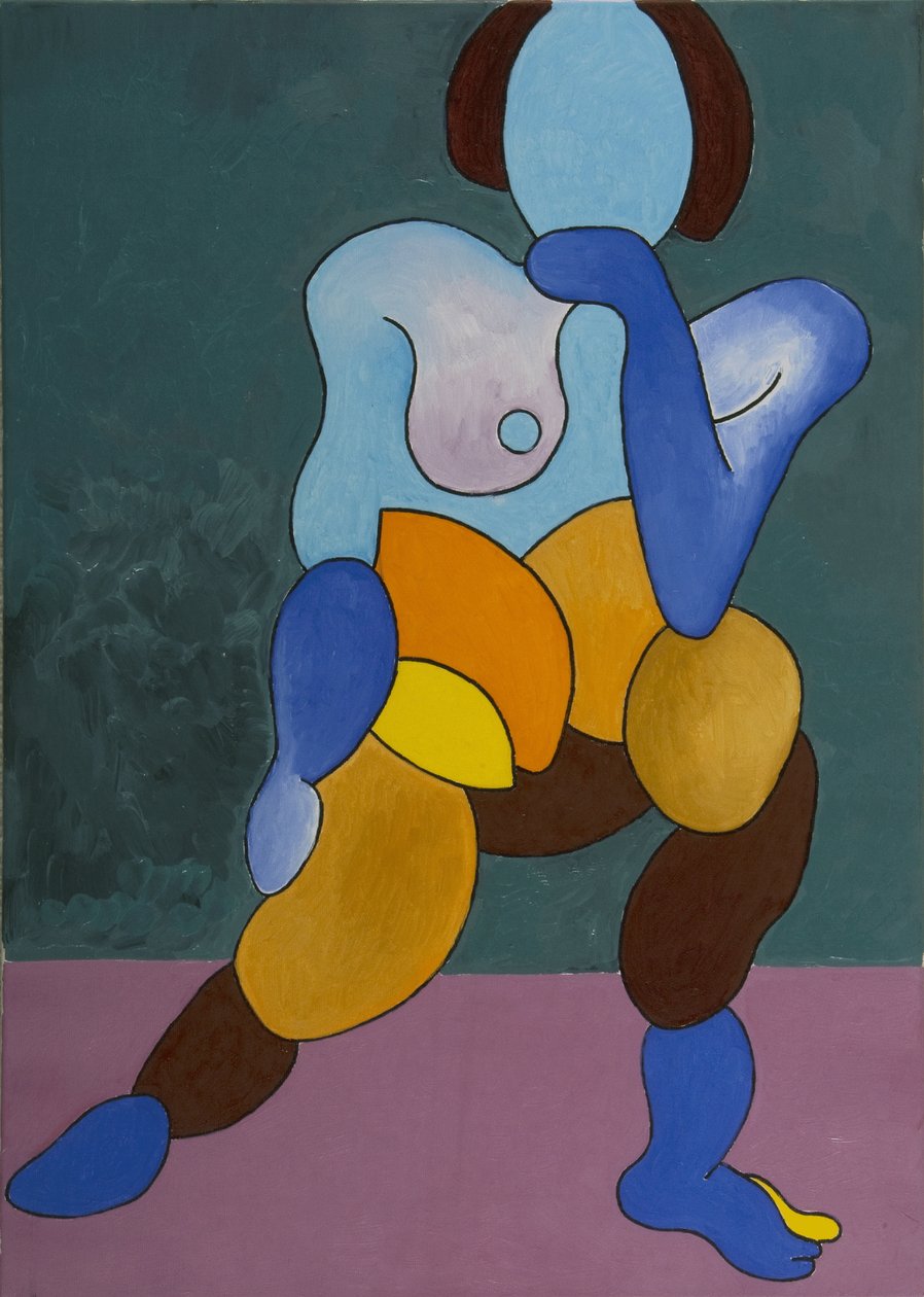 Model stárnutí, 2008 (olej na plátně) od Jan Groneberg