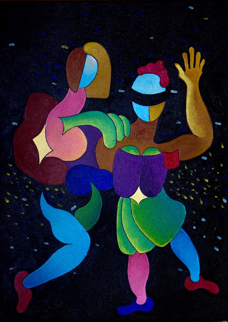 Karneval, 2007 (olej na plátně) od Jan Groneberg