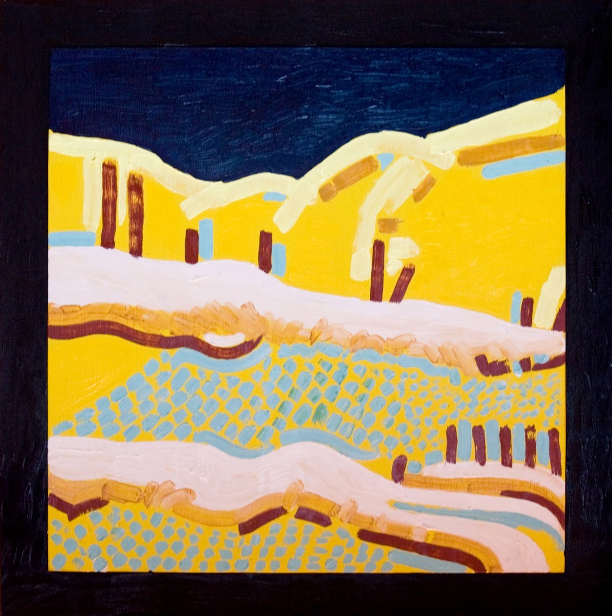 Fata Morgana, 2006 (olej na dřevě) od Jan Groneberg