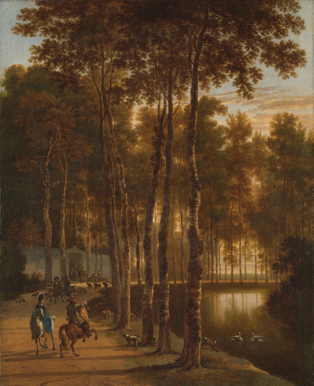 Avenue of Birches od Jan Hackaert