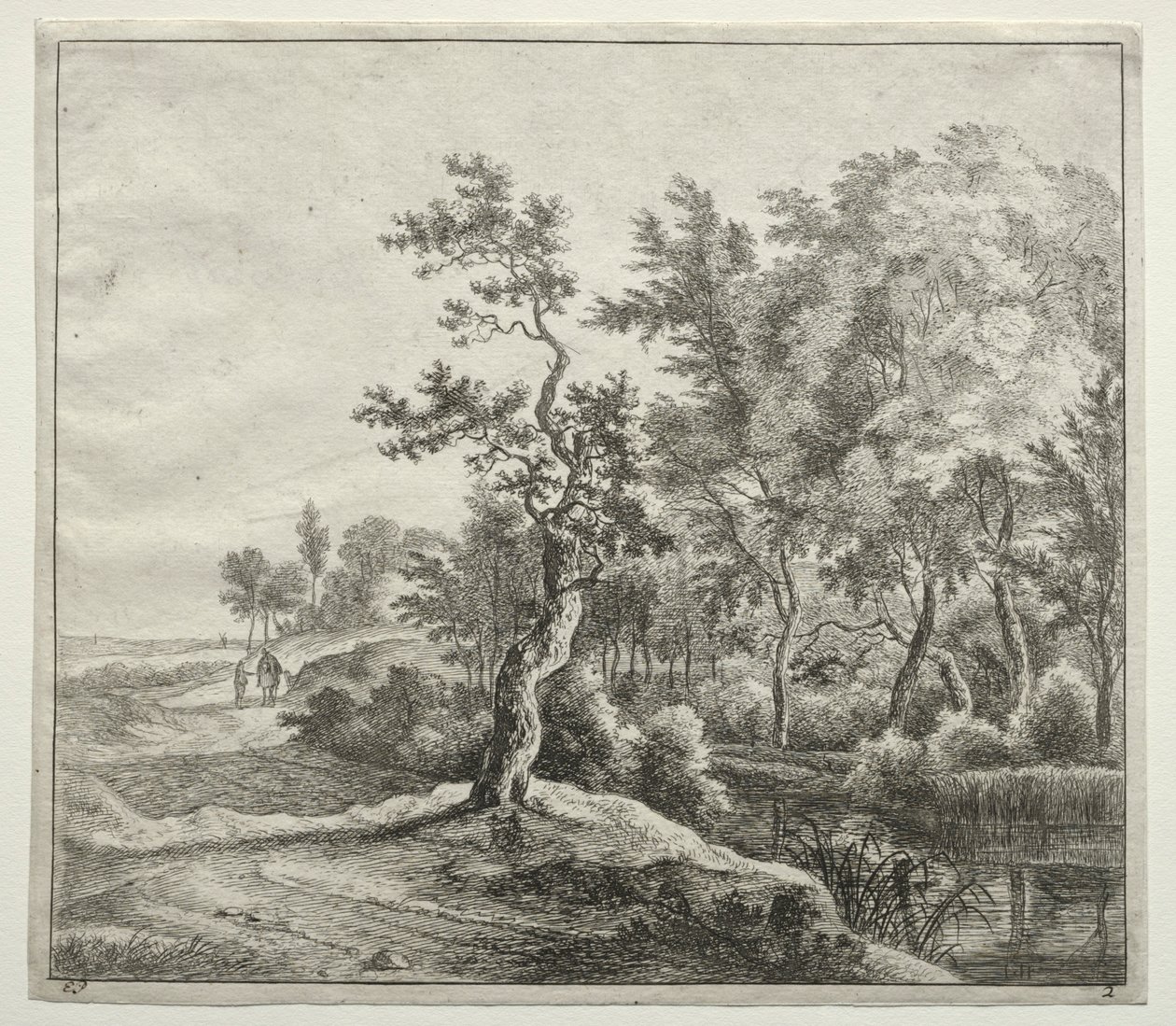 The Serpentine Road od Jan Hackaert