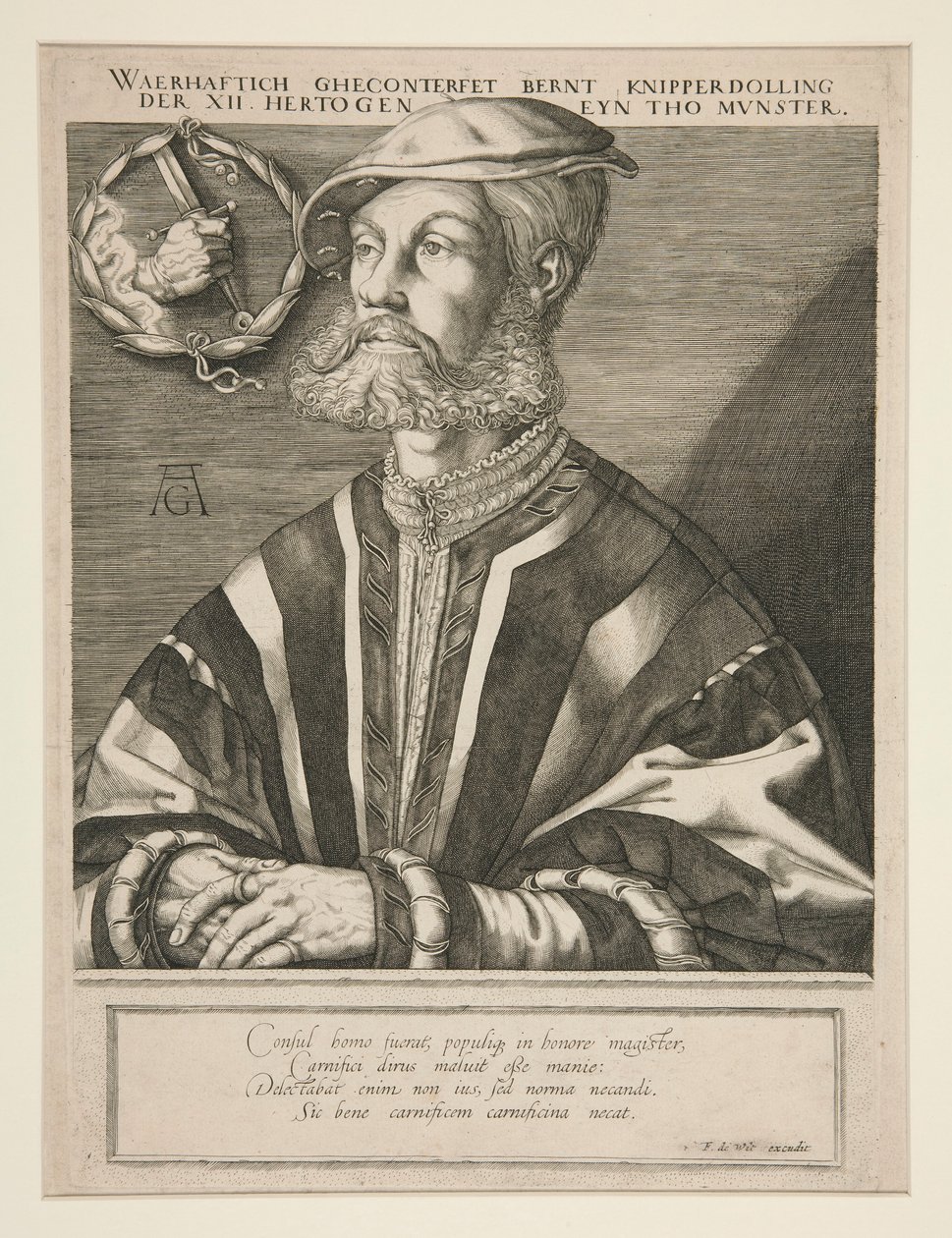 Bernhard Knipperdolling od Jan Harmensz. Muller