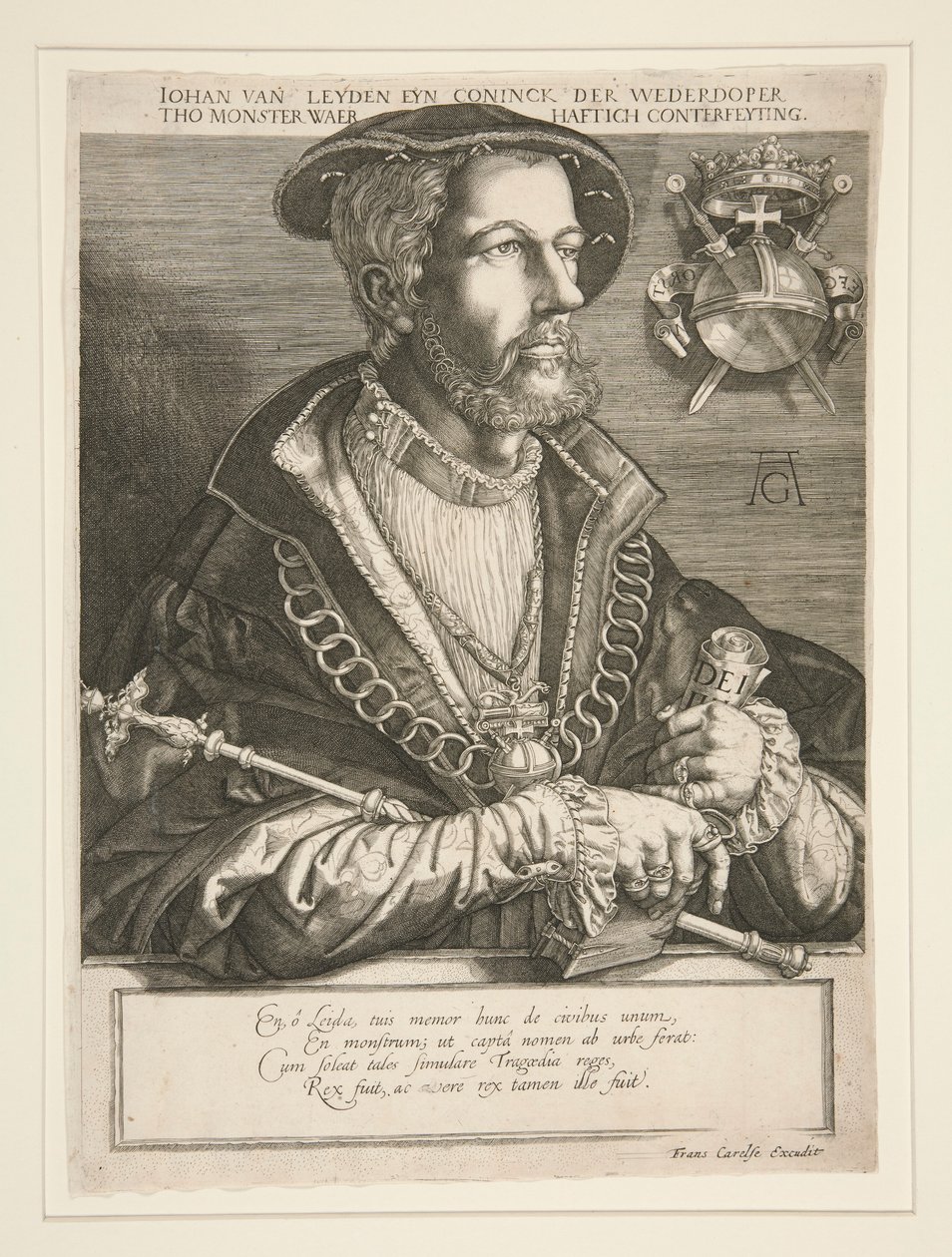 Jan Beuckelszoon (Jan van Leyden) od Jan Harmensz. Muller