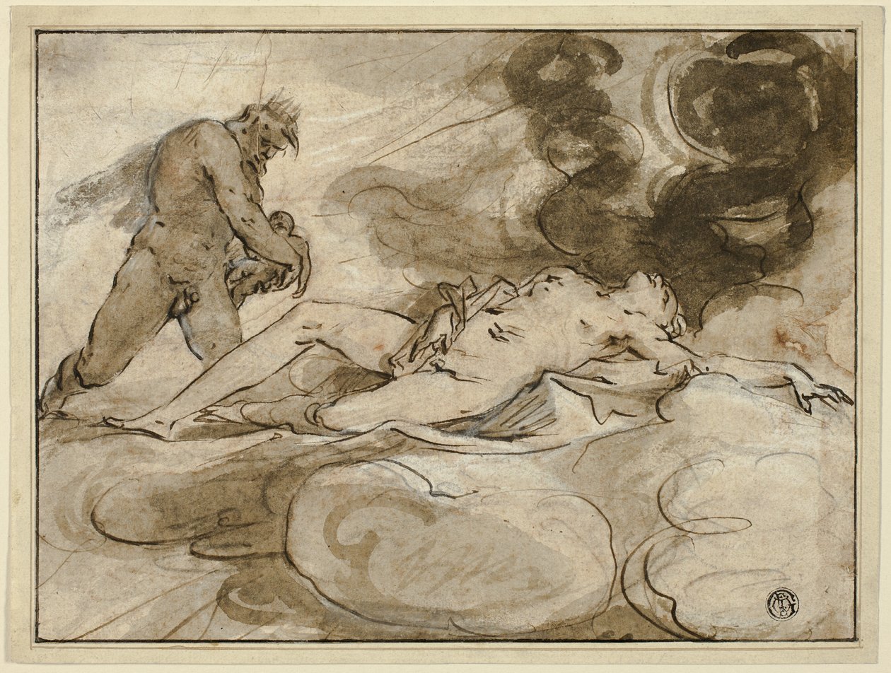 Jupiter a Semela od Jan Harmensz. Muller