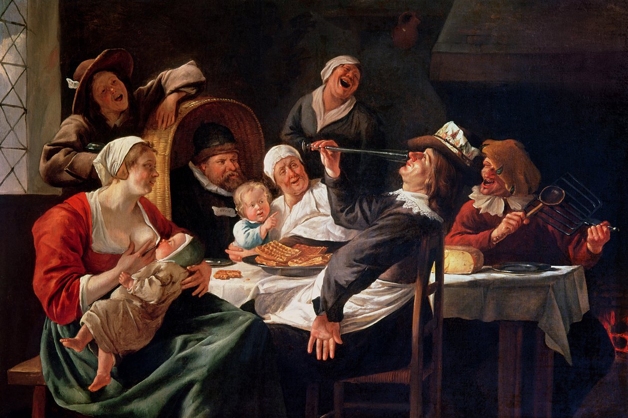 Neznámý obrázek od Jan Havicksz. Steen