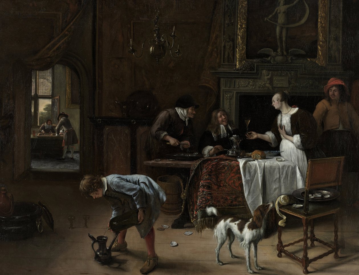 Klidně pojď, jdi, 1661 od Jan Havickszoon Steen