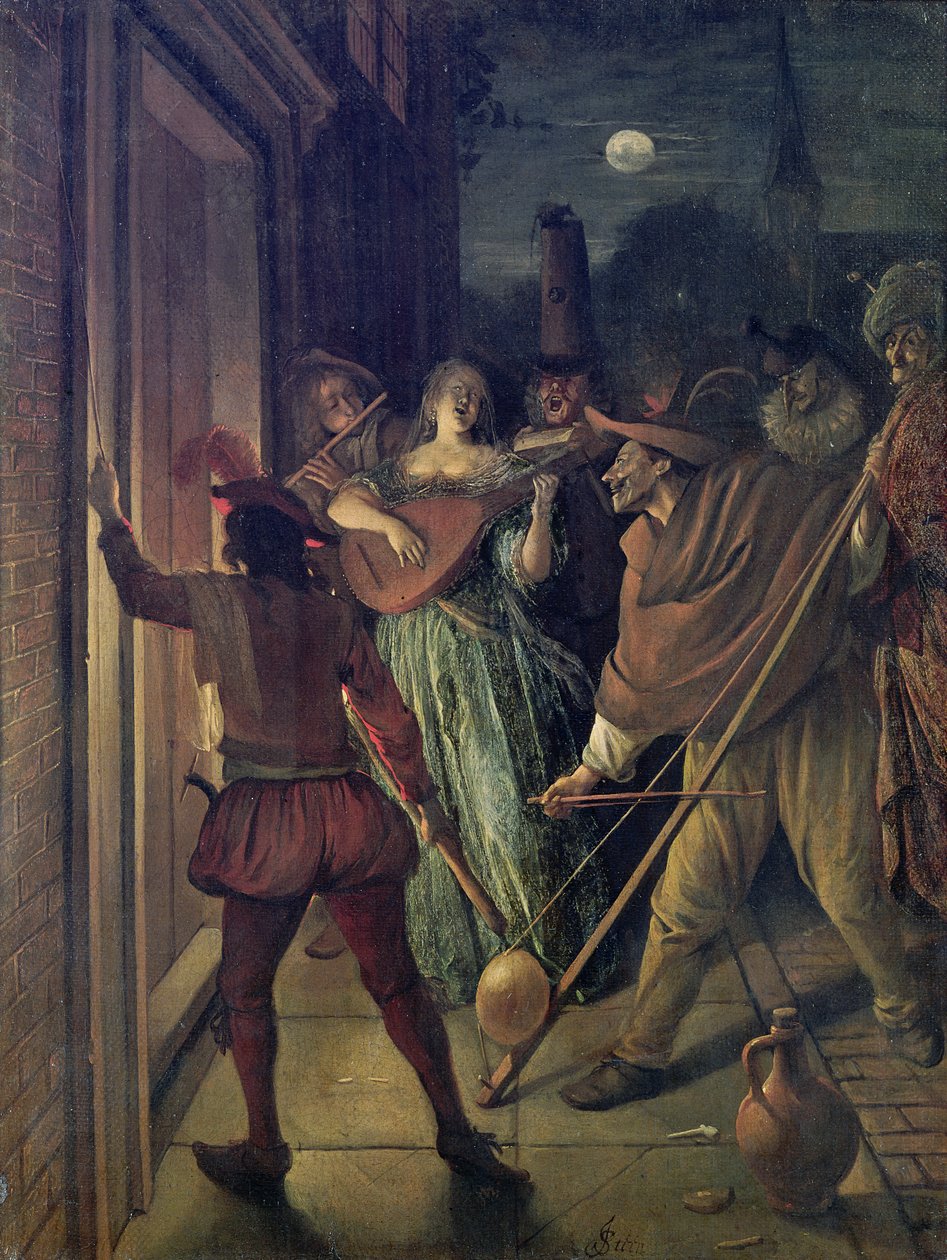 Serenáda od Jan Havickszoon Steen