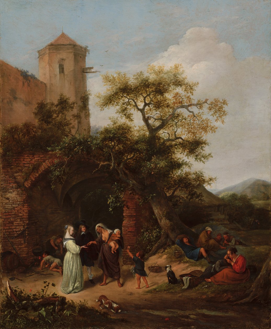 The Fortune Teller, c.1650-1654 od Jan Havickszoon Steen