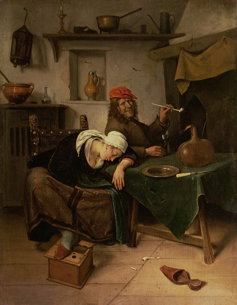 Idlerové od Jan Havickszoon Steen