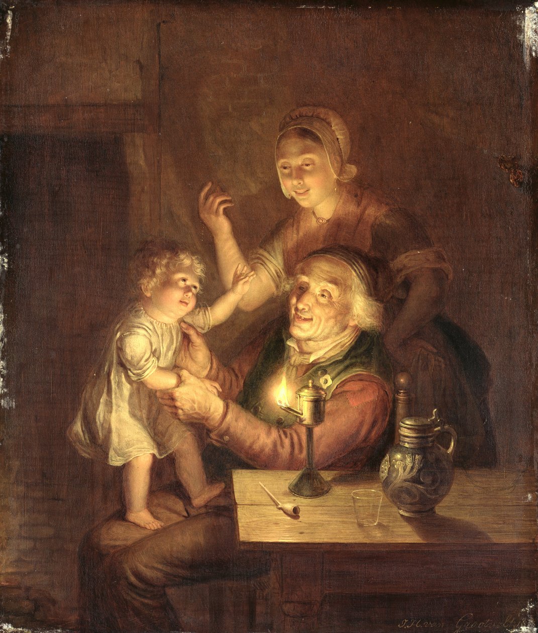 Večer od Jan Hendrick van Grootvelt