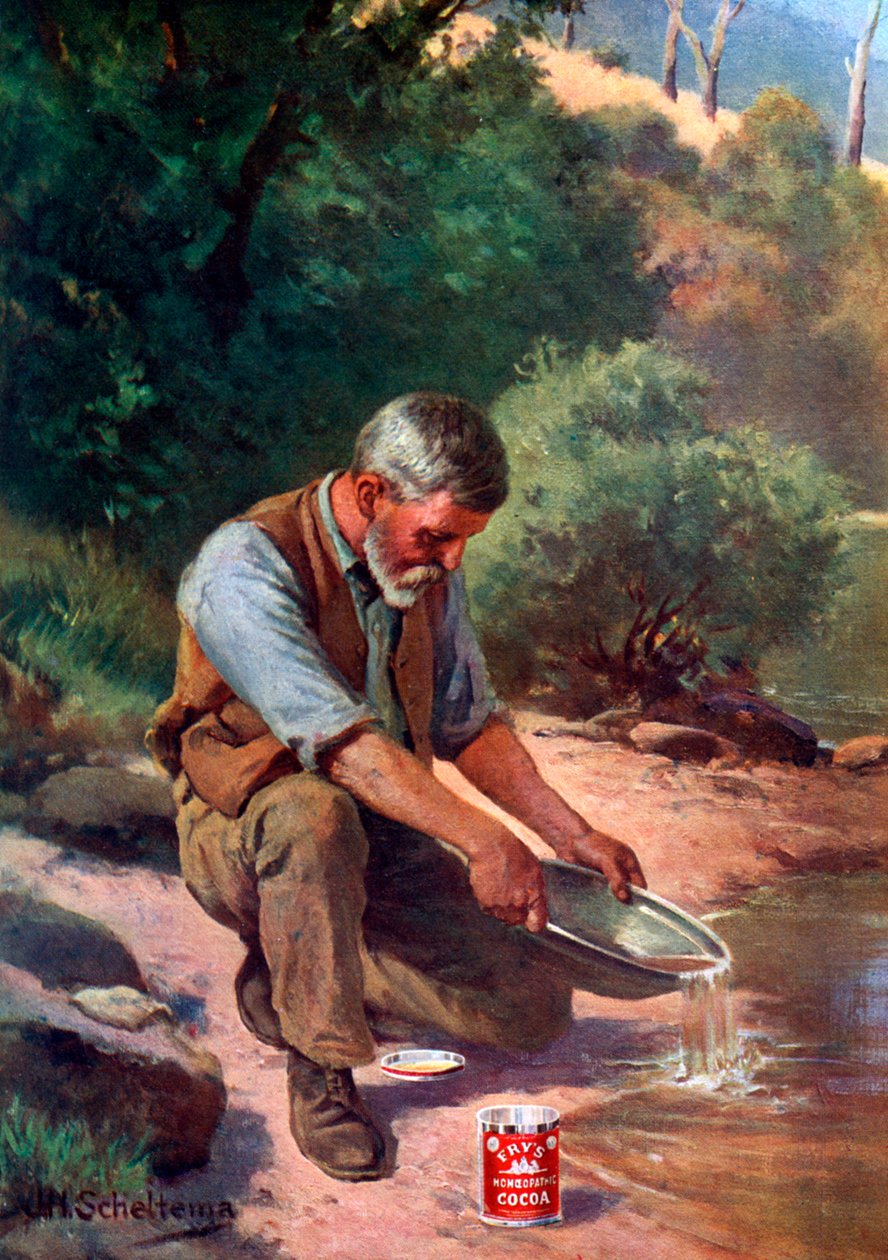 "The Prospector", 1908-1909. od Jan Hendrik Scheltema