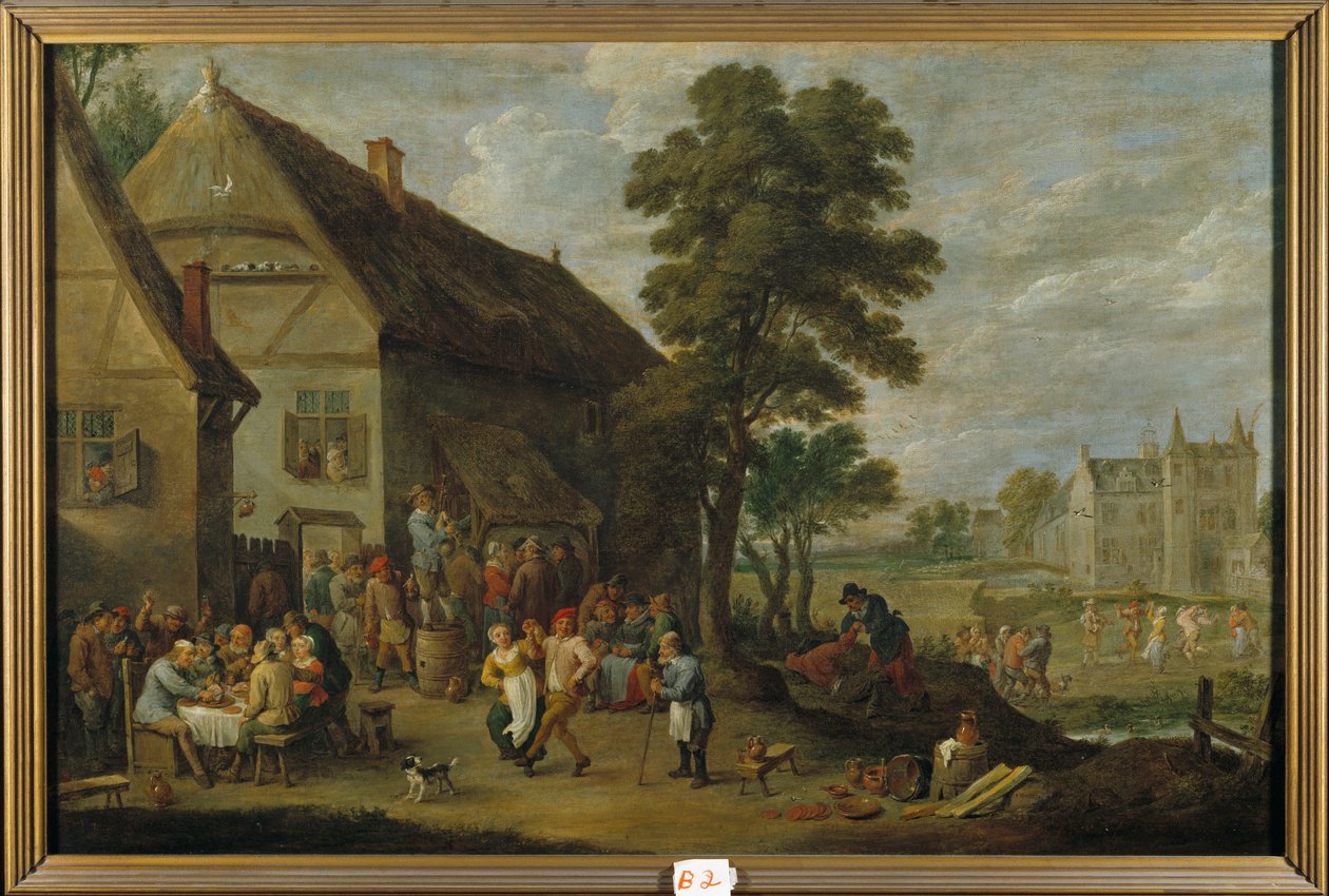 Pohled na Rhenen, 1636 od Jan Josephsz van Goyen
