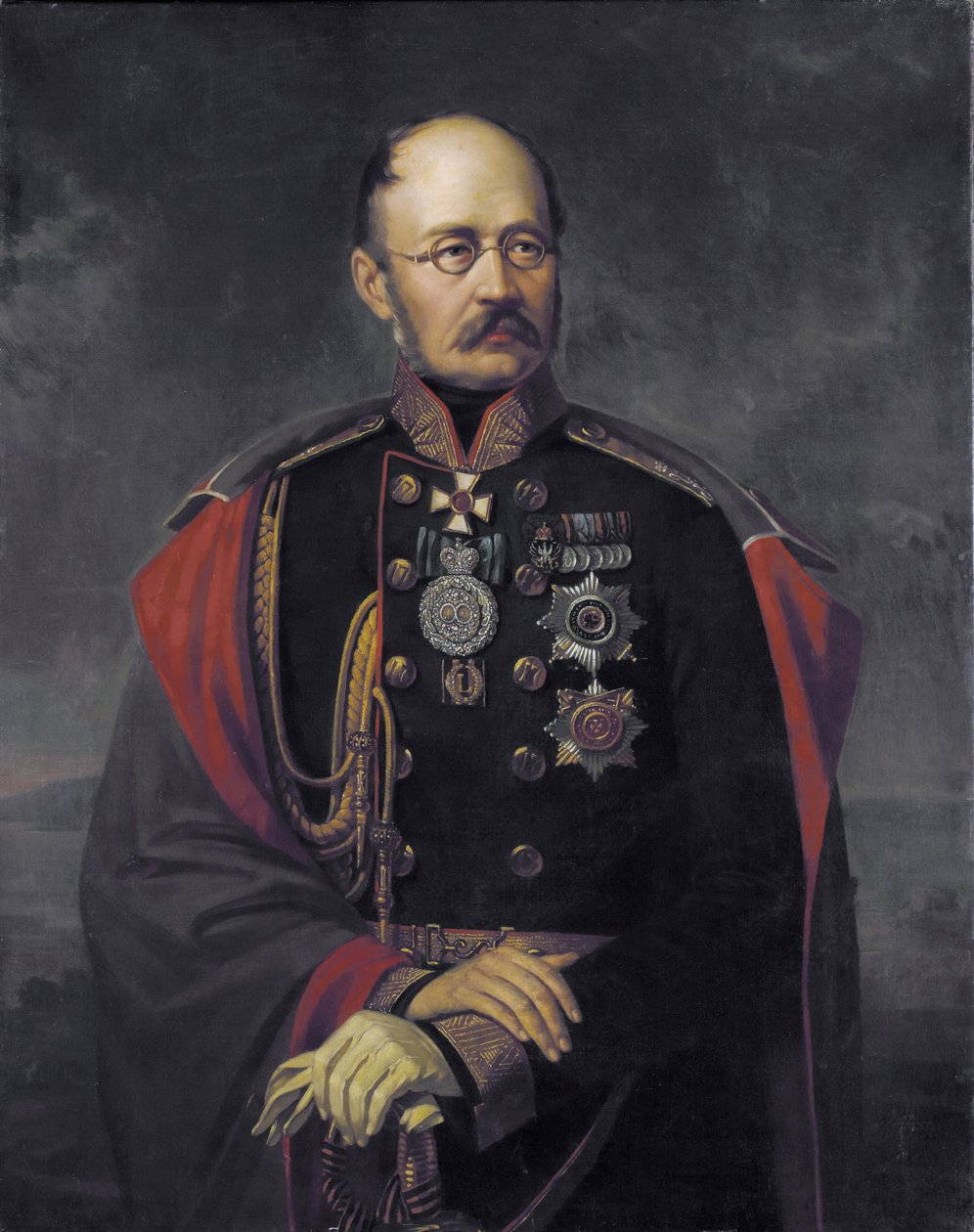 Prinssi Mihail Dmitrievich Gorchakov od Jan Ksawery Kaniewski