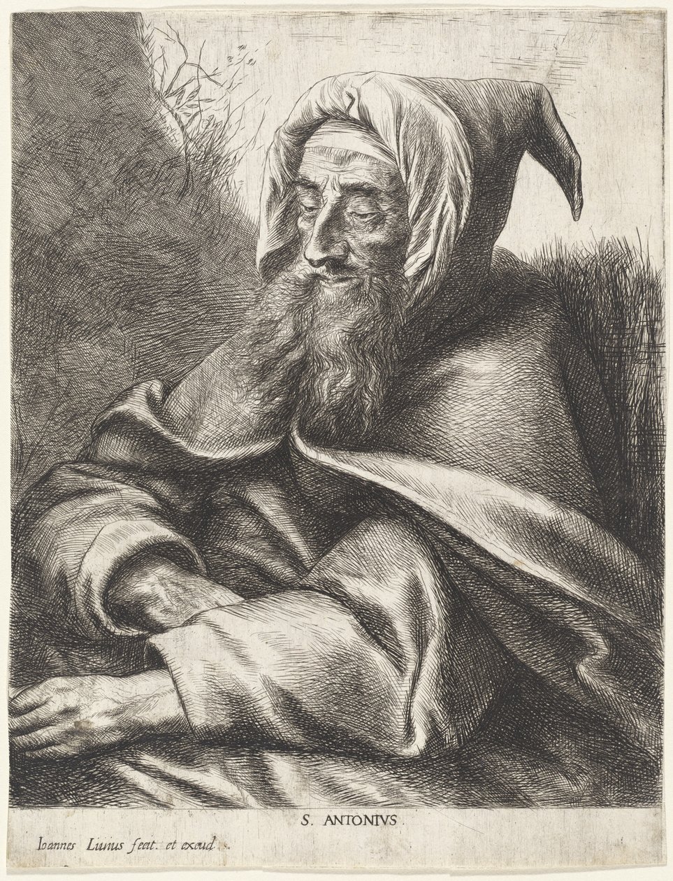 Svatý Antonín od Jan Lievens