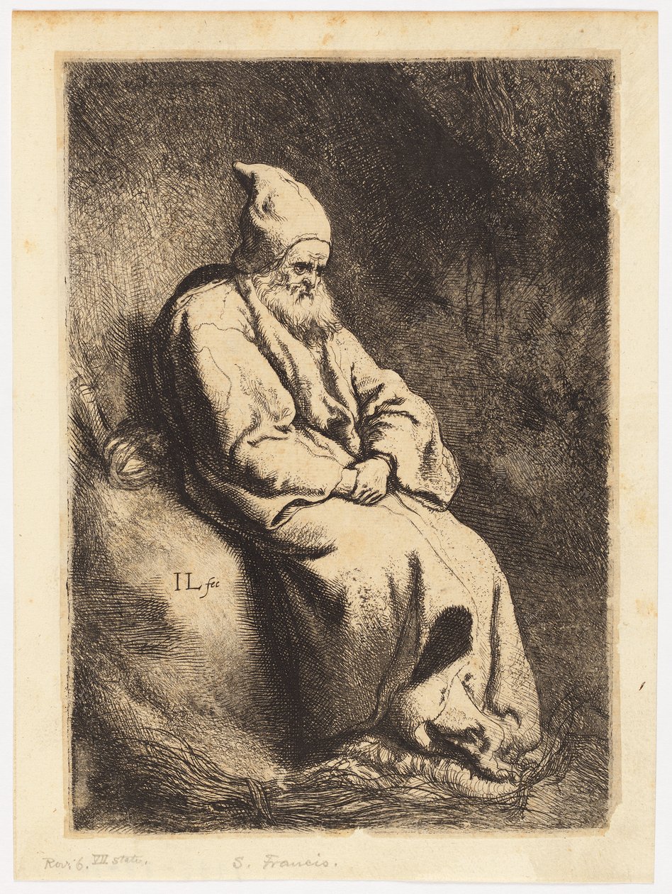 Poustevník od Jan Lievens