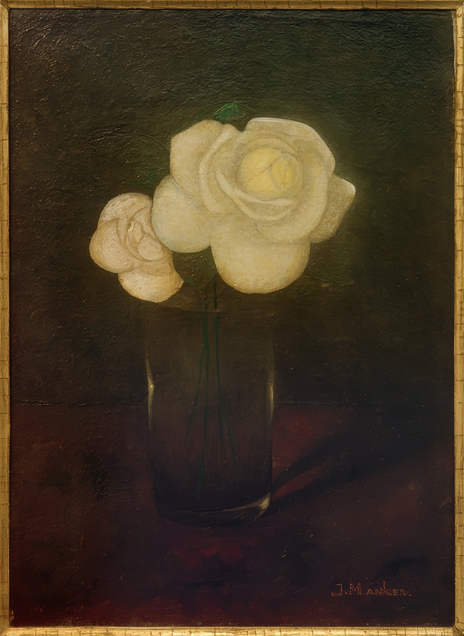 Kamélie ve sklenici od Jan Mankes