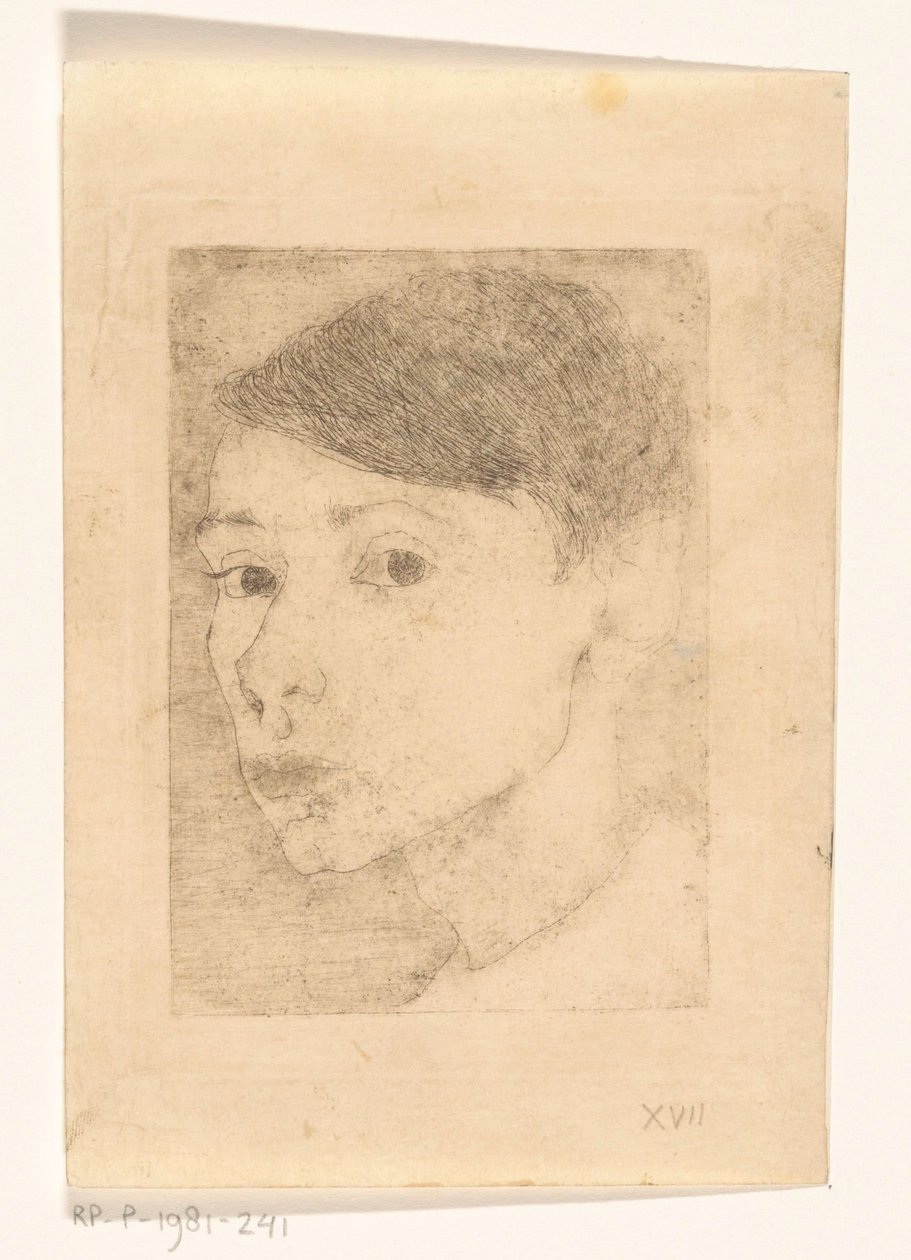 Autoportrét od Jan Mankes