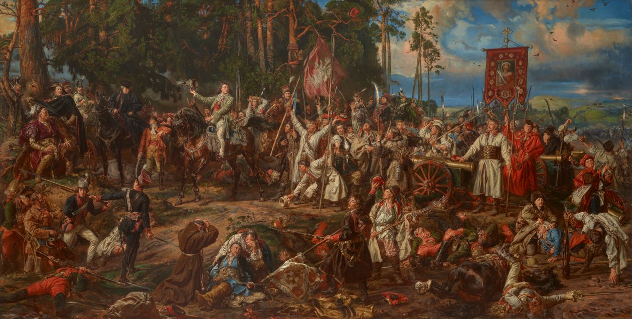 Kosciuszko Raclawicessa od Jan Matejko