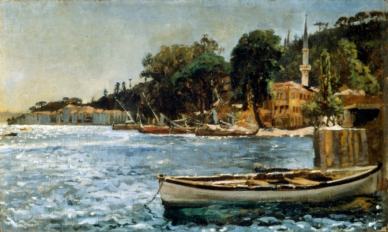 Pohled na Bebek u Konstantinopole, 1872. od Jan Alojzy Matejko