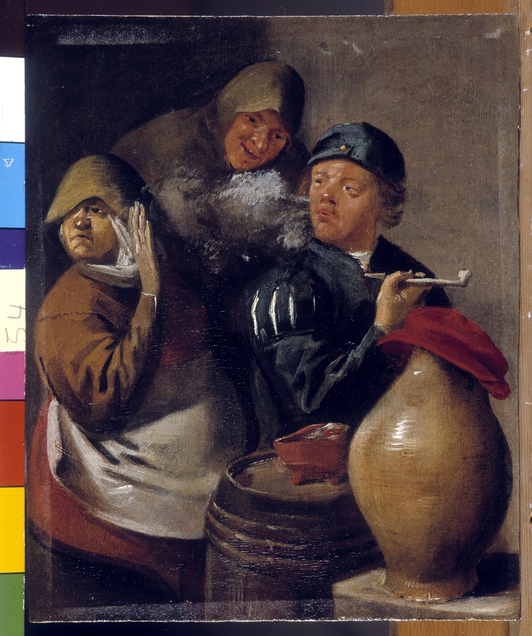 Tavern Scene, The Sense of Sense od Jan Miense Molenaer