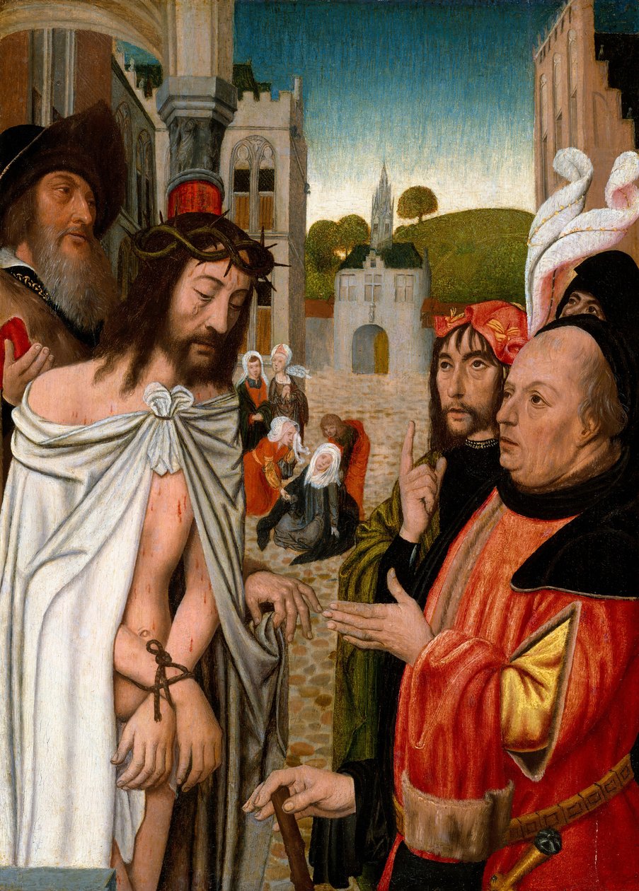 Kristus ukázaný lidu, 1510-15. od Jan Mostaert