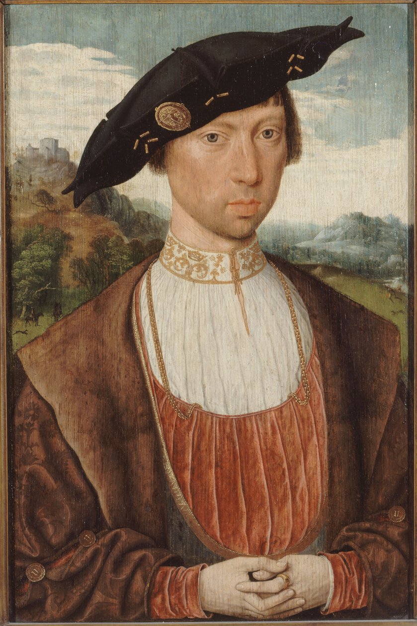 Portrét Joosta van Bronckhorsta od Jan Mostaert