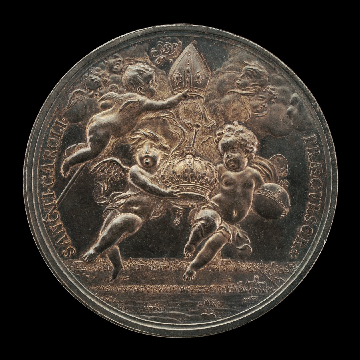 Alegorická scéna [reverzní], c. 1661. od Jan Roettiers