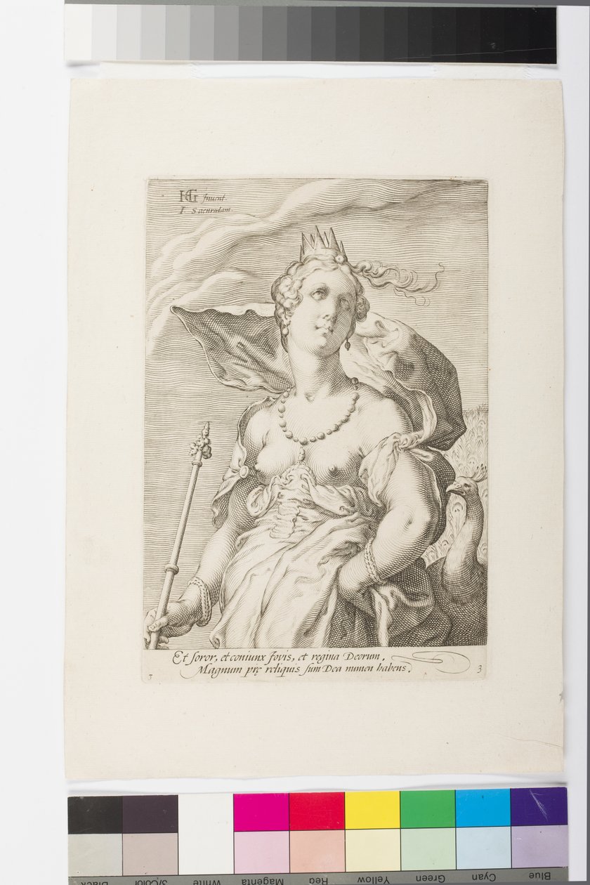 Juno (rytina) od Jan Saenredam