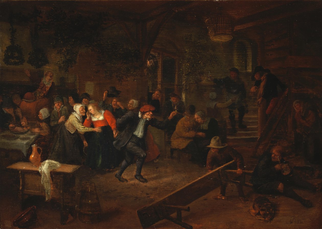 Svatební hostina od Jan Steen