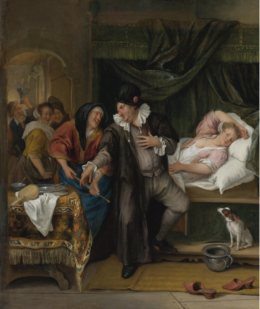 Návštěva lékaře od Jan Steen