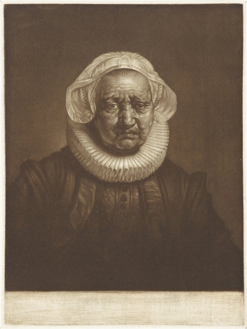 Portrét Aechje Claesdr. od Jan Stolker