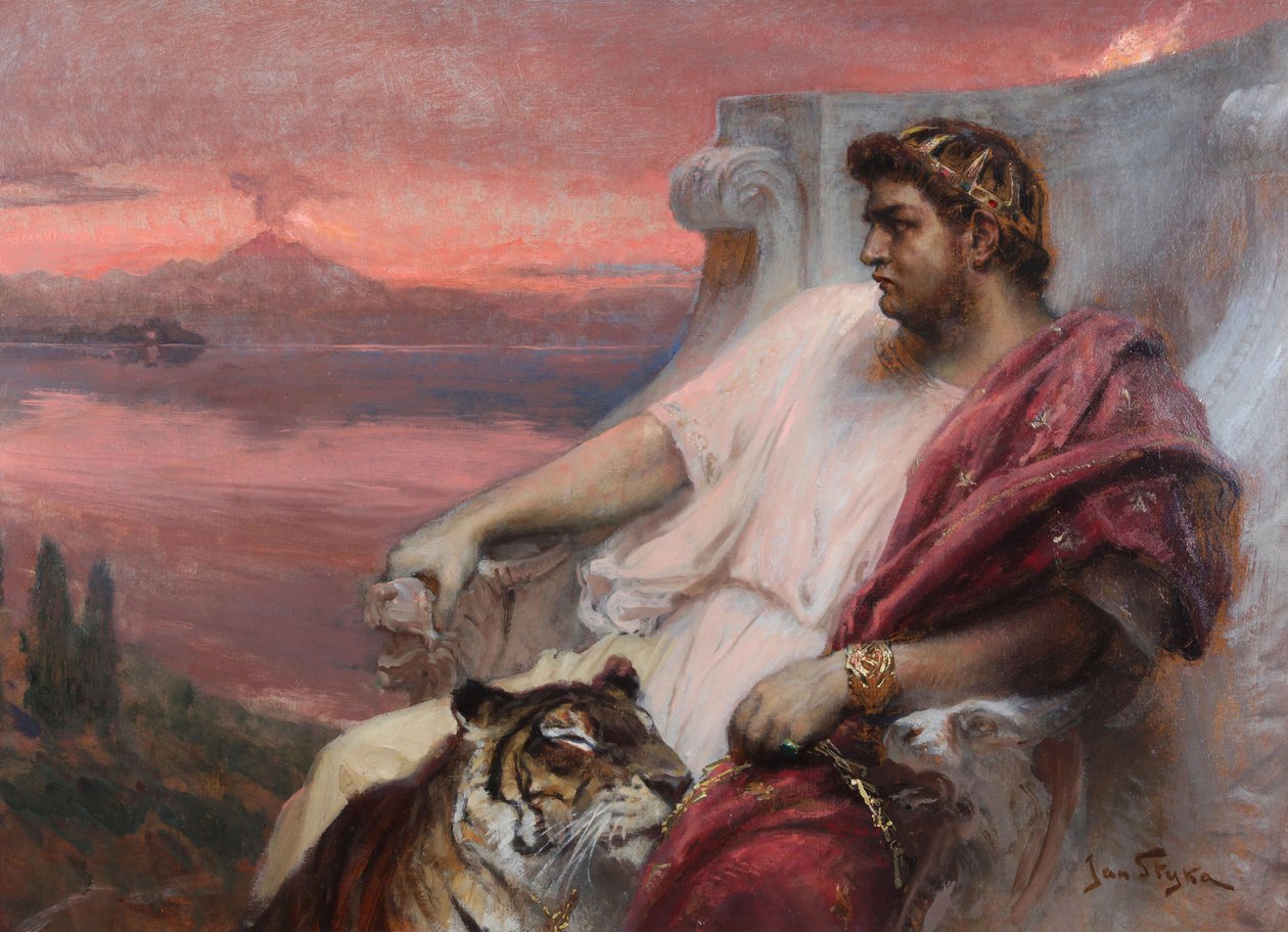 Nero v Baiae, od Styka, Jan od Jan Styka