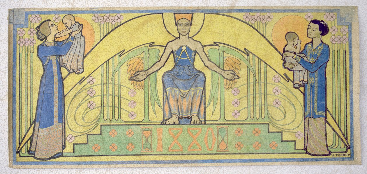 Strážce životů od Jan Toorop
