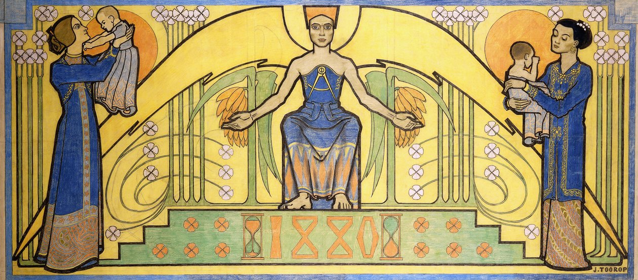 Strážce života od Jan Toorop